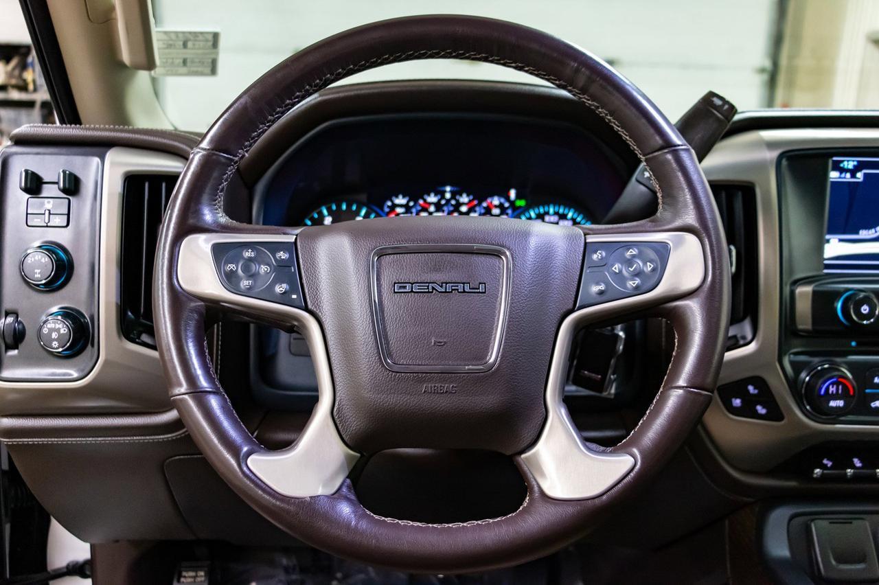 2019 GMC Sierra 3500HD 4x4 Crew Cab Denali Diesel Leather Roof Nav Red Deer AB