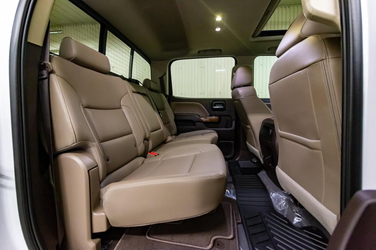 2019 GMC Sierra 3500HD 4x4 Crew Cab SLT Z71 Diesel 6" Lift Leather Roof Nav Red Deer AB