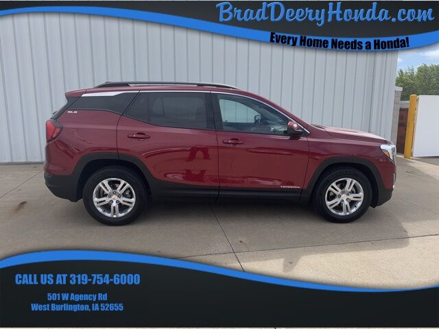 Used 2019 GMC Terrain SLE with VIN 3GKALMEV1KL143864 for sale in West Burlington, IA
