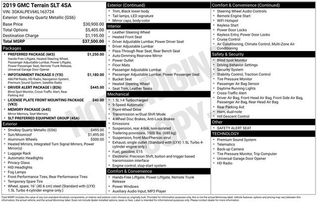 2019 GMC Terrain SLT Raleigh NC