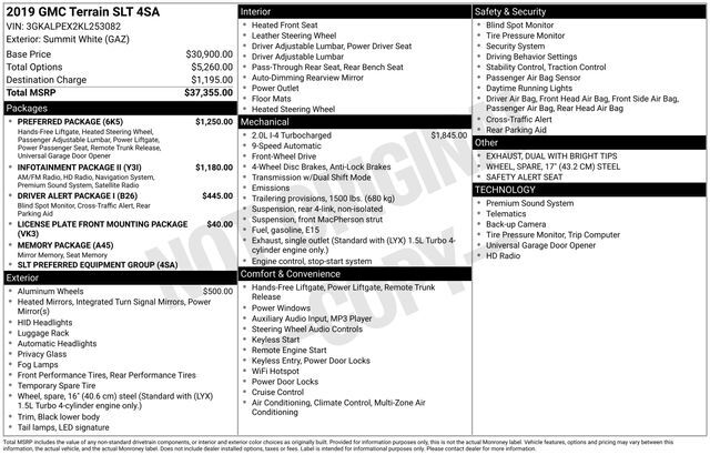 2019 GMC Terrain SLT Raleigh NC