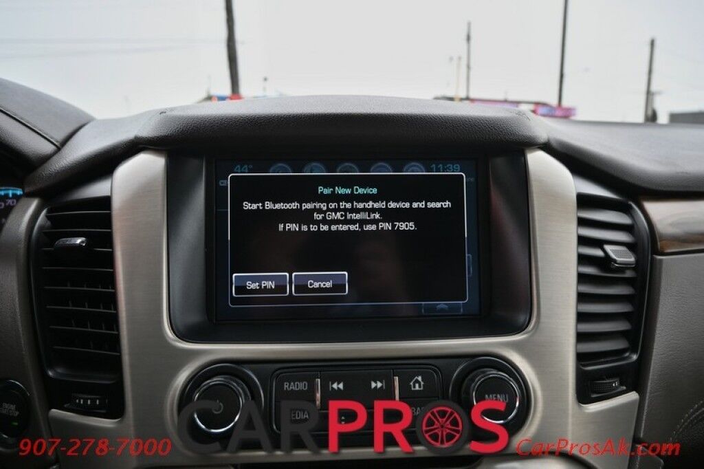 2019 GMC Yukon Denali - 4X4 - Ultimate Pkg - 6.2L V8 - Remote Start - Heated/Cooled Leather Seats - Heated Steering Wheel - 2nd Row Heated Captain Seats - Rear Entertainment - NAV - Bluetooth - HUD - Backup Camera - Sunroof - 3rd Row - Seats 7 - Tow Pkg - 1 Owner Anchorage AK