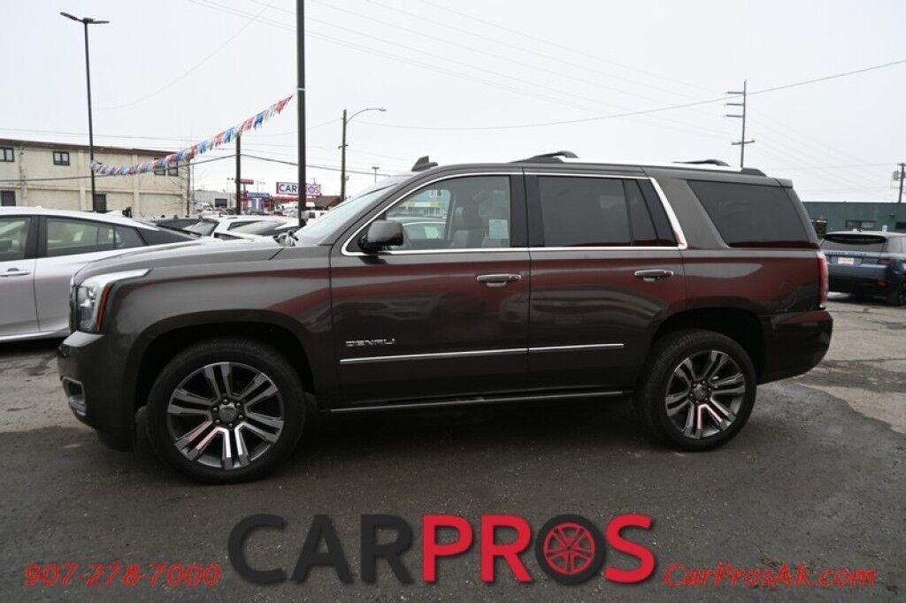 2019 GMC Yukon Denali - 4X4 - Ultimate Pkg - 6.2L V8 - Remote Start - Heated/Cooled Leather Seats - Heated Steering Wheel - 2nd Row Heated Captain Seats - Rear Entertainment - NAV - Bluetooth - HUD - Backup Camera - Sunroof - 3rd Row - Seats 7 - Tow Pkg - 1 Owner