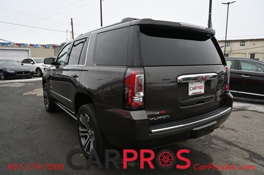 2019 GMC Yukon Denali - 4X4 - Ultimate Pkg - 6.2L V8 - Remote Start - Heated/Cooled Leather Seats - Heated Steering Wheel - 2nd Row Heated Captain Seats - Rear Entertainment - NAV - Bluetooth - HUD - Backup Camera - Sunroof - 3rd Row - Seats 7 - Tow Pkg - 1 Owner Anchorage AK