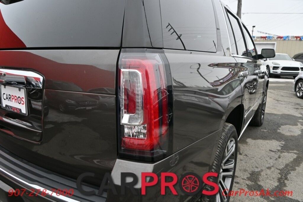 2019 GMC Yukon Denali - 4X4 - Ultimate Pkg - 6.2L V8 - Remote Start - Heated/Cooled Leather Seats - Heated Steering Wheel - 2nd Row Heated Captain Seats - Rear Entertainment - NAV - Bluetooth - HUD - Backup Camera - Sunroof - 3rd Row - Seats 7 - Tow Pkg - 1 Owner Anchorage AK