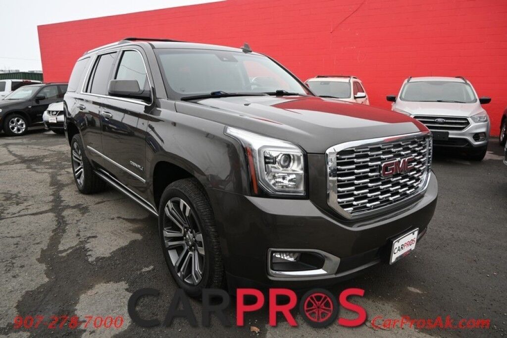 2019 GMC Yukon Denali - 4X4 - Ultimate Pkg - 6.2L V8 - Remote Start - Heated/Cooled Leather Seats - Heated Steering Wheel - 2nd Row Heated Captain Seats - Rear Entertainment - NAV - Bluetooth - HUD - Backup Camera - Sunroof - 3rd Row - Seats 7 - Tow Pkg - 1 Owner