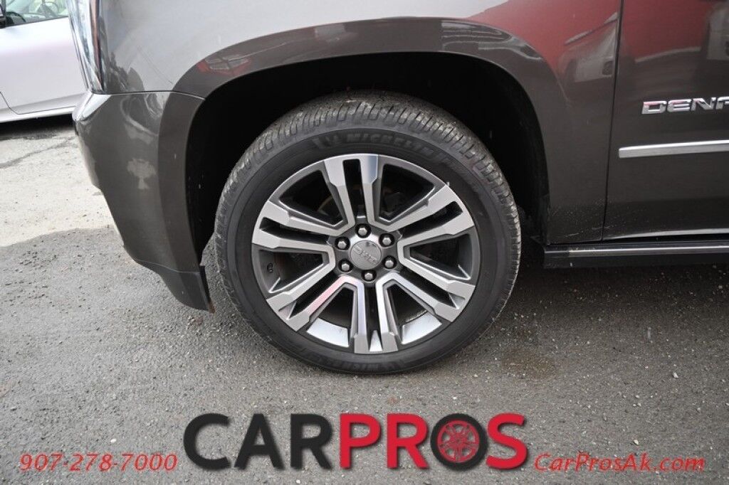 2019 GMC Yukon Denali - 4X4 - Ultimate Pkg - 6.2L V8 - Remote Start - Heated/Cooled Leather Seats - Heated Steering Wheel - 2nd Row Heated Captain Seats - Rear Entertainment - NAV - Bluetooth - HUD - Backup Camera - Sunroof - 3rd Row - Seats 7 - Tow Pkg - 1 Owner Anchorage AK