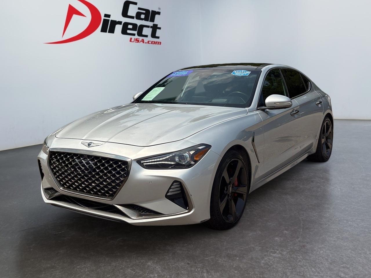 2019 Genesis G70 3.3T Advanced, HEADS UP DISPLAY, PANORAMIC MOONROOF, 360 BACKUP CAMERA, PADDLE SHIFTERS, SELECT DRIVE MODES, FORWARD COLLISION ALERT, BLIND SPOT, LANE KEEP ASSIST, HEATED & COOLING SEATS, APPLE CARPLAY/ANDROID AUTO, AUTO START/STOP, ONLY 77K MILES!