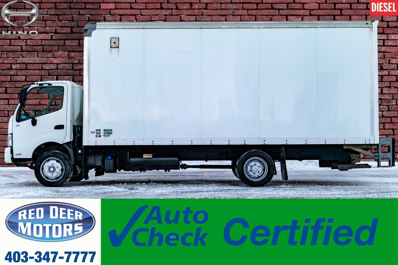 2019 HINO 195 20 Ft. Cube Van Power Liftgate Diesel