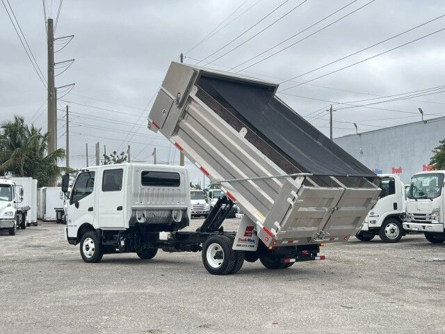 2019 Hino 155 Crew Cab 14' Aluminum Landscape Dump Truck Miami FL