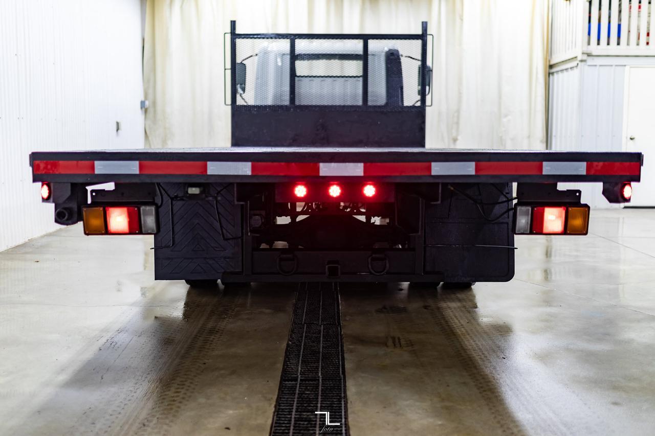 2019 Hino 195 Cab Over 20 Ft. Flat Deck Diesel Red Deer AB