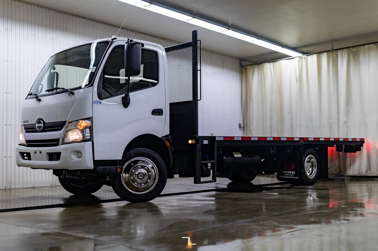 2019 Hino 195 Cab Over 20 Ft. Flat Deck Diesel Red Deer AB
