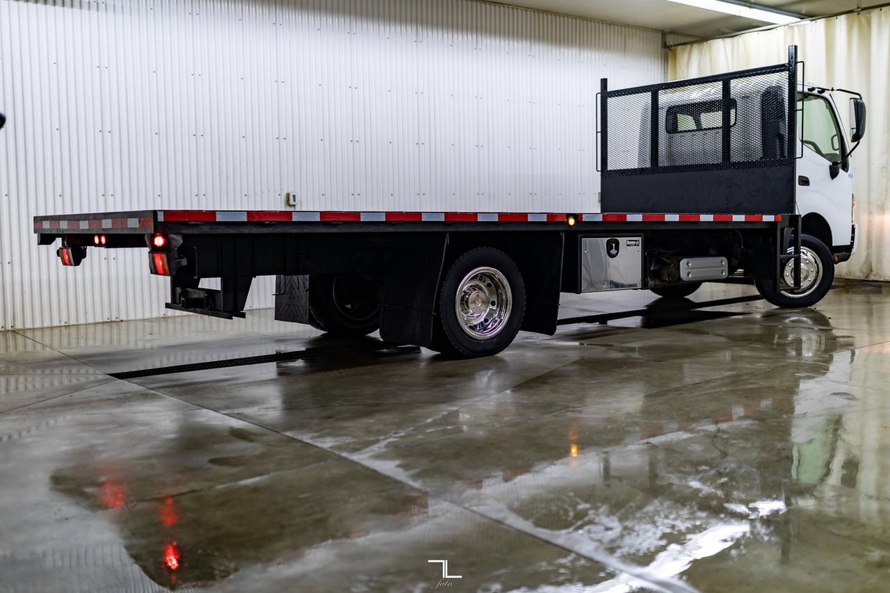 2019 Hino 195 Cab Over 20 Ft. Flat Deck Diesel Red Deer AB