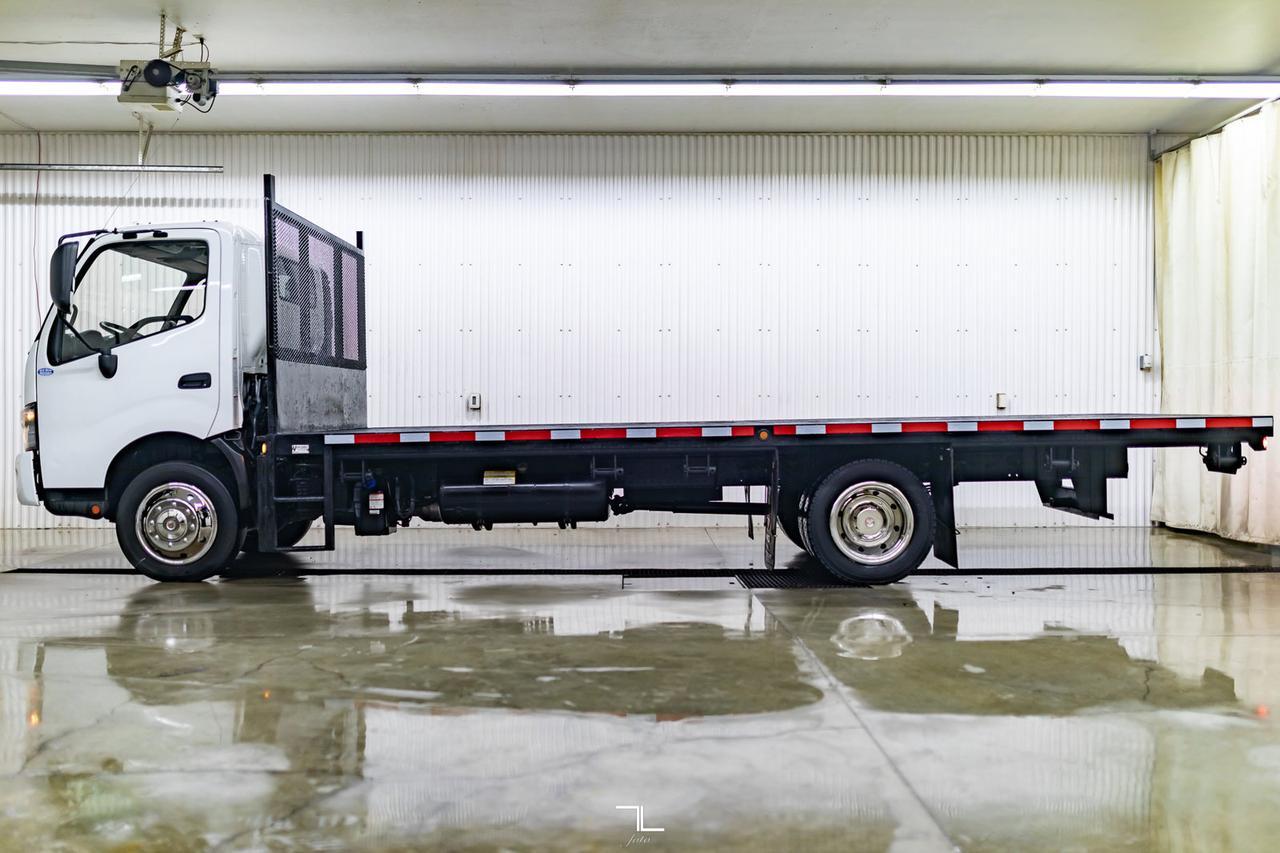 2019 Hino 195 Cab Over 20 Ft. Flat Deck Diesel Red Deer AB