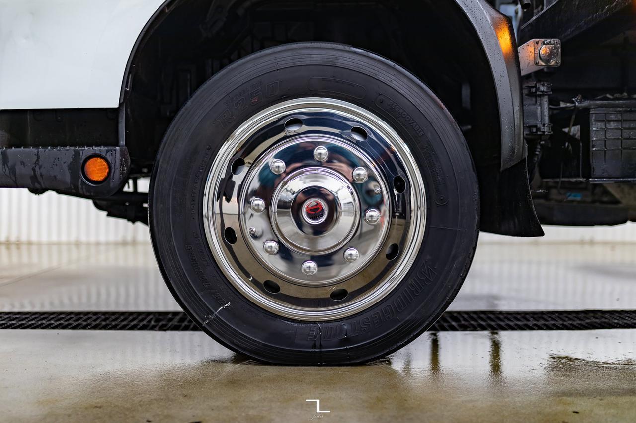 2019 Hino 195 Cab Over 20 Ft. Flat Deck Diesel Red Deer AB