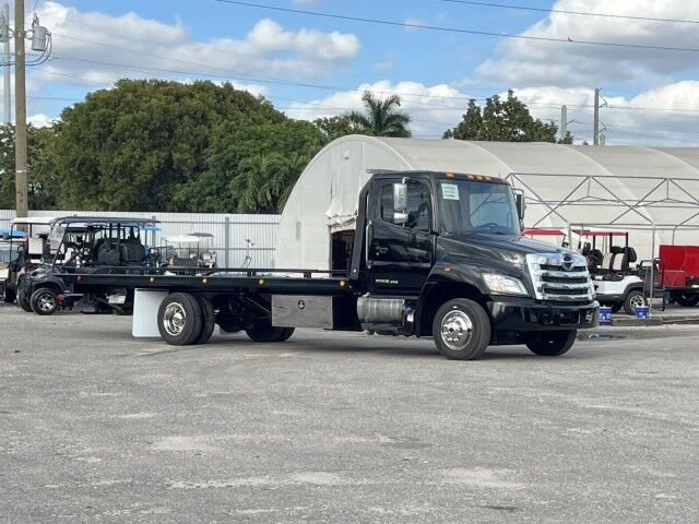 2019 Hino 258 22&apos; Jerr-Dan Rollback Car Carrier Truck