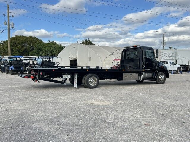 2019 Hino 258 22&apos; Jerr-Dan Rollback Car Carrier Truck