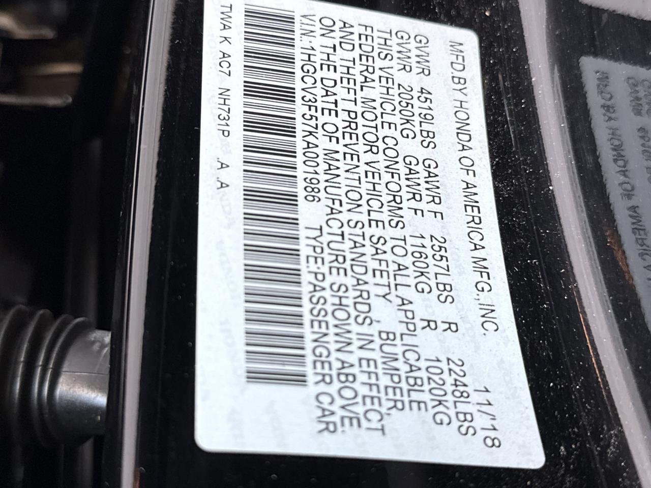 2019 Honda Accord Hybrid EX-L San Antonio TX