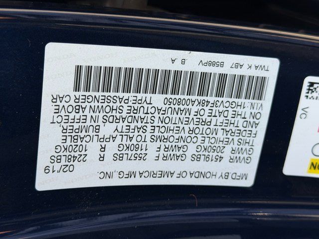 2019 Honda Accord Hybrid EX Springfield VA