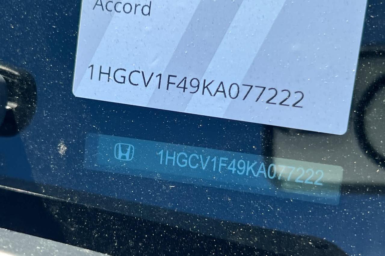 2019 Honda Accord Sedan EX 1.5T Roseville CA