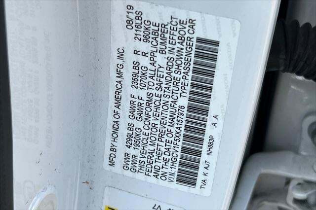 2019 Honda Accord Sedan EX-L 1.5T Roseville CA
