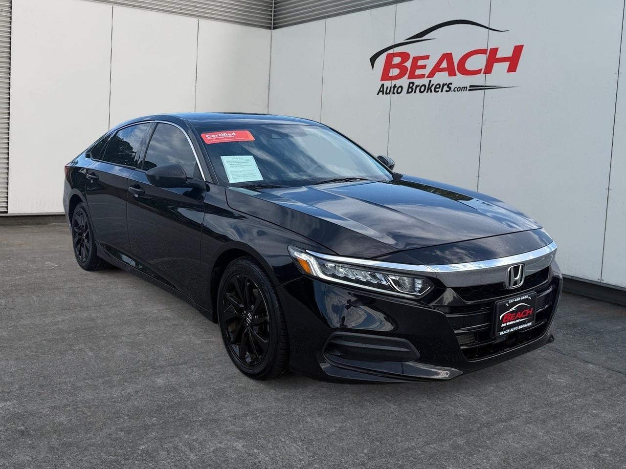 2019 Honda Accord Sedan LX 1.5T, BACKUP CAMERA, POWER MIRRORS, KEYLESS START, BLUETOOTH, USB, AUX, DONT LET THIS HONDA PASS YOU BY! Norfolk VA