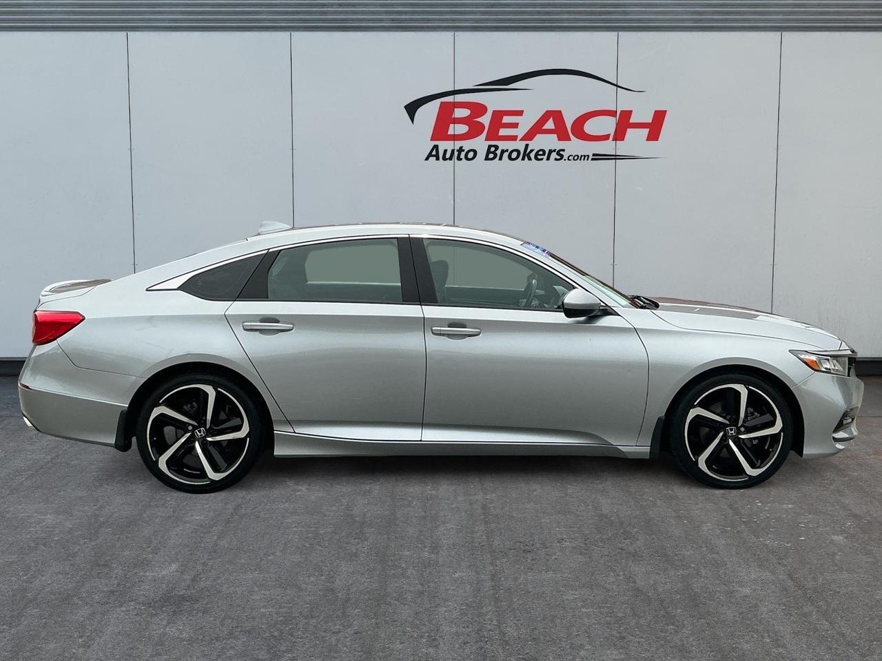 2019 Honda Accord Sedan Sport 1.5T, APPLE CARPLAY/ANDROID AUTO, BLUETOOTH, BACKUP CAMERA, POWER MIRRORS, TINTED GLASS, CLEAN CARFAX, GREAT GAS MILEAGE, COME AND TEST DRIVE TODAY! Norfolk VA