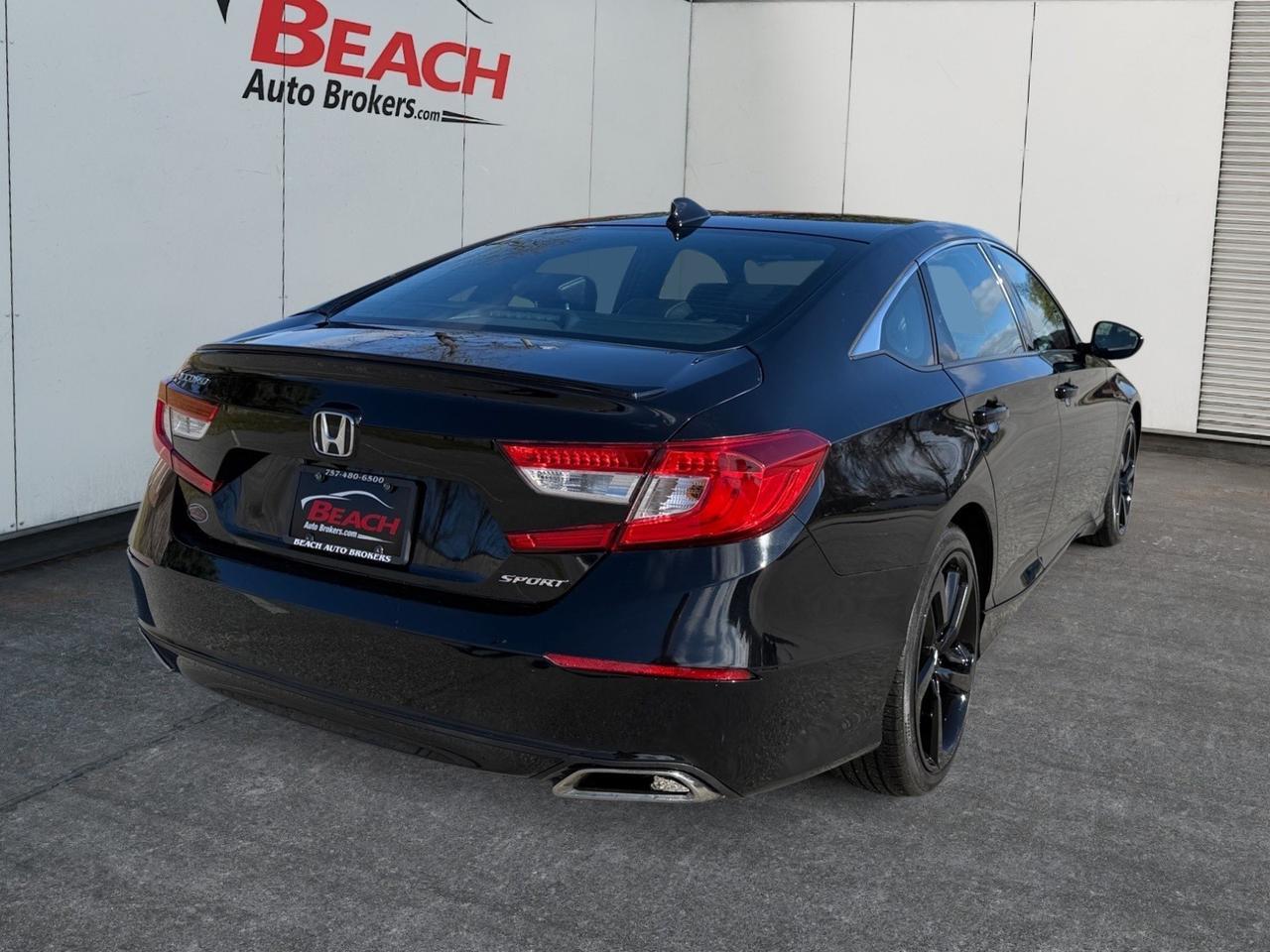 2019 Honda Accord Sedan Sport 1.5T, BLUETOOTH, KEYLESS START, ALL WEATHER FLOOR MATS, POWER MIRRORS, PADDLE SHIFTERS, BACKUP CAMERA, CLEAN CARFAX, COME AND TEST DRIVE THIS HONDA ACCORD TODAY! Norfolk VA