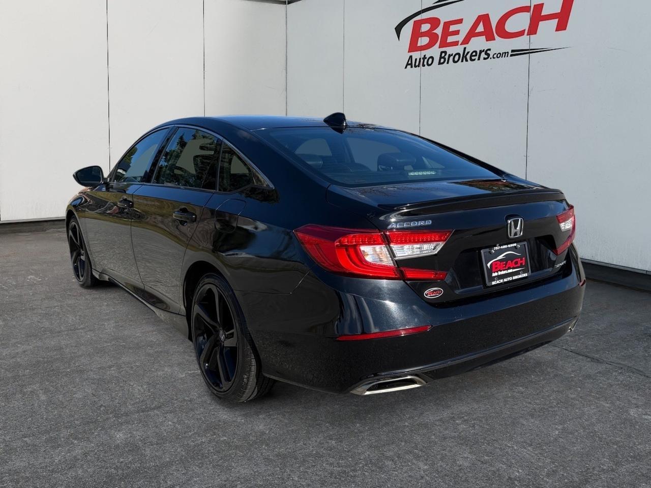 2019 Honda Accord Sedan Sport 1.5T, BLUETOOTH, KEYLESS START, ALL WEATHER FLOOR MATS, POWER MIRRORS, PADDLE SHIFTERS, BACKUP CAMERA, CLEAN CARFAX, COME AND TEST DRIVE THIS HONDA ACCORD TODAY! Norfolk VA
