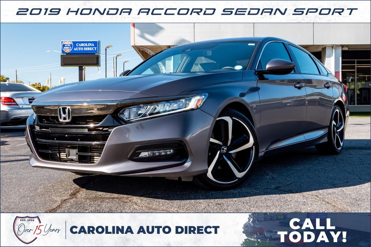 2019 Honda Accord Sedan Sport / CarPlay / Sport Mode! Lincolnton NC