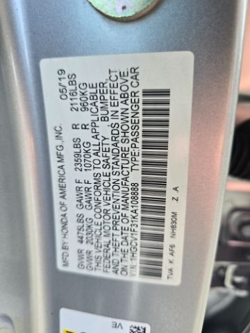 2019 Honda Accord Sport San Antonio TX