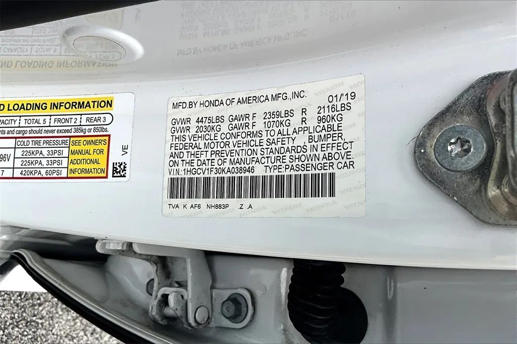 2019 Honda Accord Sport Sedan 4D Maitland FL