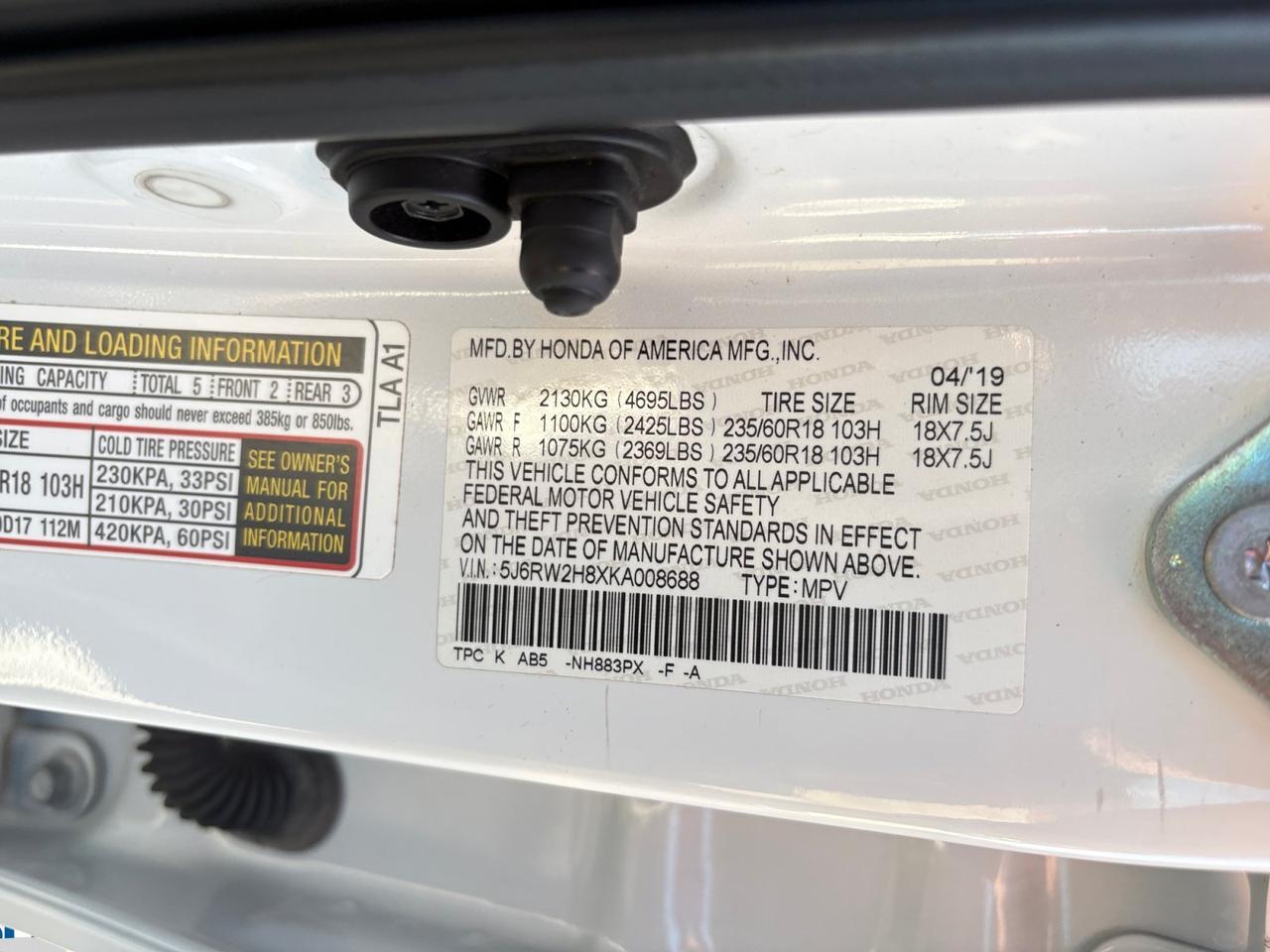 2019 Honda CR-V EX-L New Braunfels TX