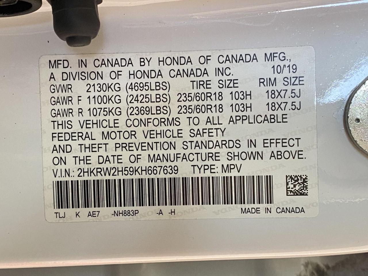 2019 Honda CR-V EX Richmond Hill NY