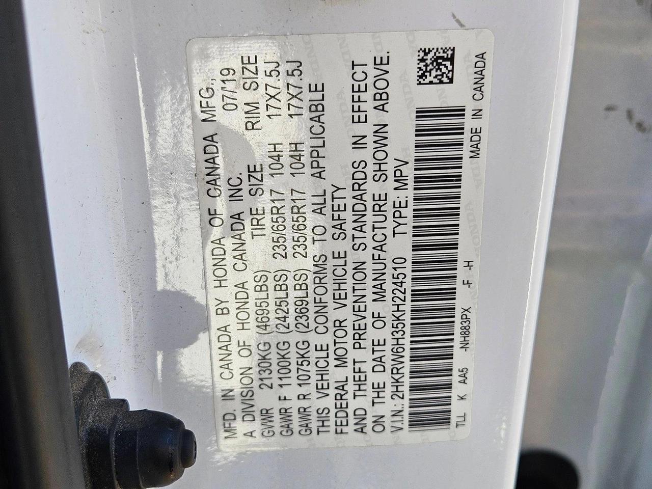 2019 Honda CR-V LX Roseville CA