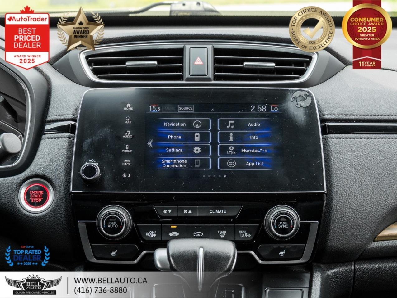 2019 Honda CR-V Touring | AWD | NAVI | B.CAM | PANO | LTHR | NOACCIDENT Toronto ON