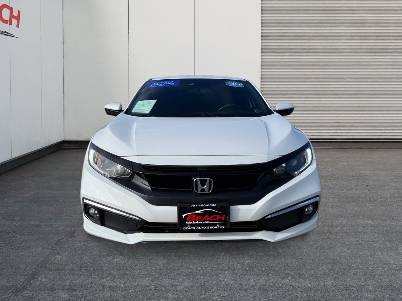 2019 Honda Civic Coupe EX, HEATED SEATS, SUNROOF, BACKUP CAMERA, REMOTE KEYLESS ENTRY, LIGHT TINTED GLASS, BLUETOOTH, AUTOMATIC HEADLIGHTS, PUSH BUTTON START, CLEAN CARFAX! Norfolk VA