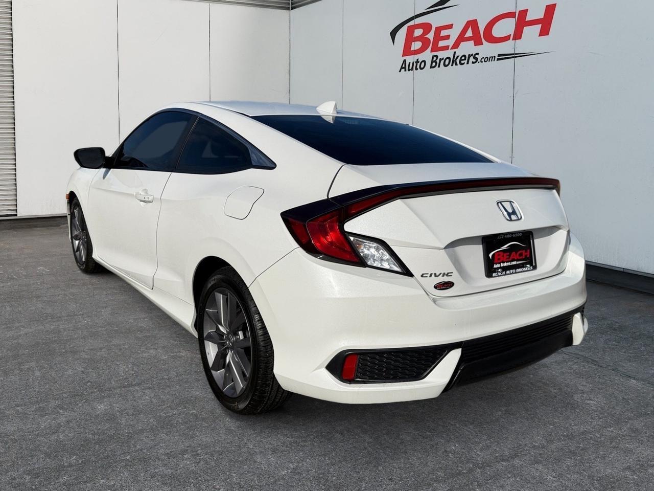 2019 Honda Civic Coupe EX, HEATED SEATS, SUNROOF, BACKUP CAMERA, REMOTE KEYLESS ENTRY, LIGHT TINTED GLASS, BLUETOOTH, AUTOMATIC HEADLIGHTS, PUSH BUTTON START, CLEAN CARFAX! Norfolk VA
