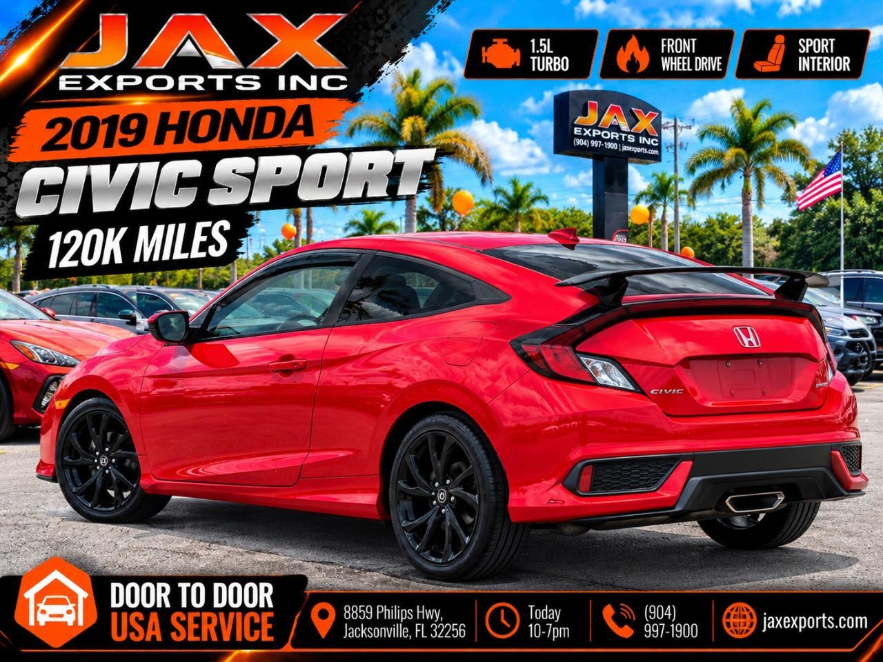 2019 Honda Civic Coupe Sport CVT Jacksonville FL
