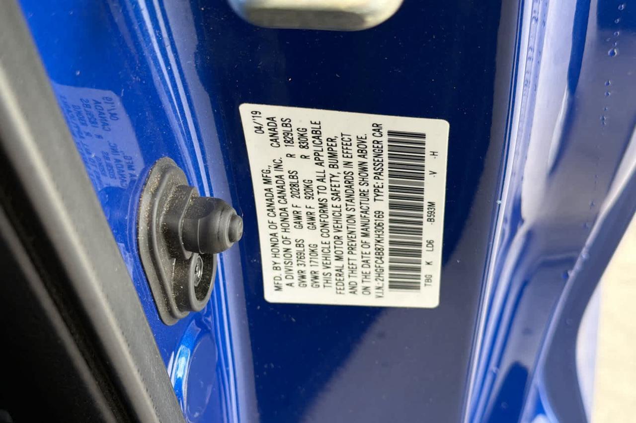 2019 Honda Civic Coupe Sport Roseville CA
