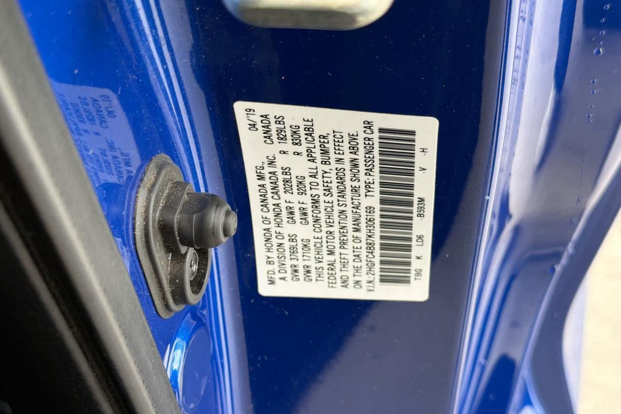 2019 Honda Civic Coupe Sport Roseville CA