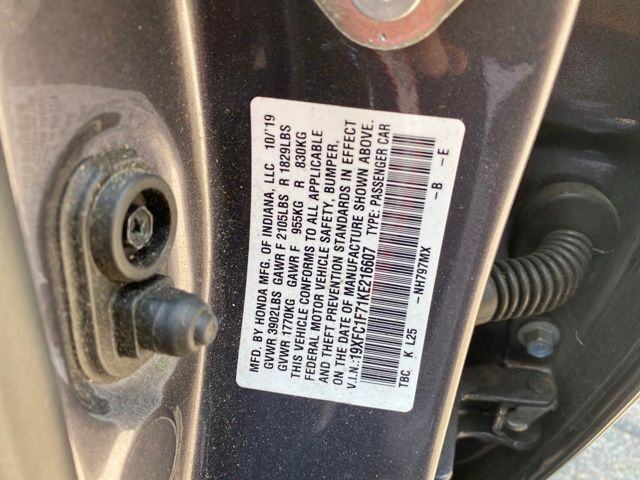 2019 Honda Civic EX-L Raleigh NC