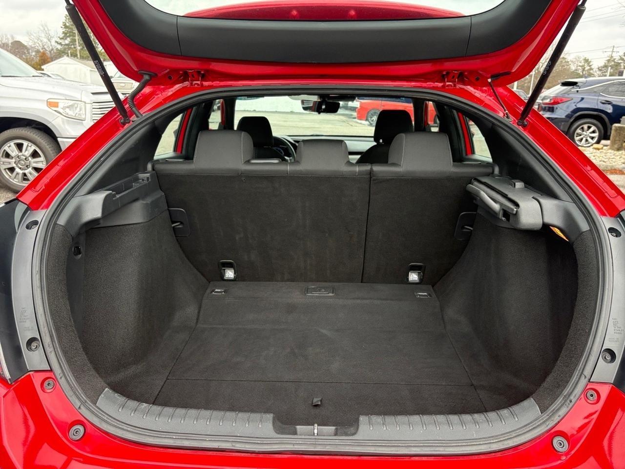 2019 Honda Civic Hatchback LX, LANE KEEP ASSIST, ECON MODE, FORWARD COLLISION ALERT, BACKUP CAMERA, BLUETOOTH, LOW MILES, CLEAN CARFAX, HOT RED RIDE! Virginia Beach VA