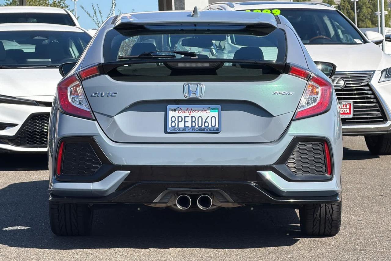 2019 Honda Civic Hatchback Sport Roseville CA