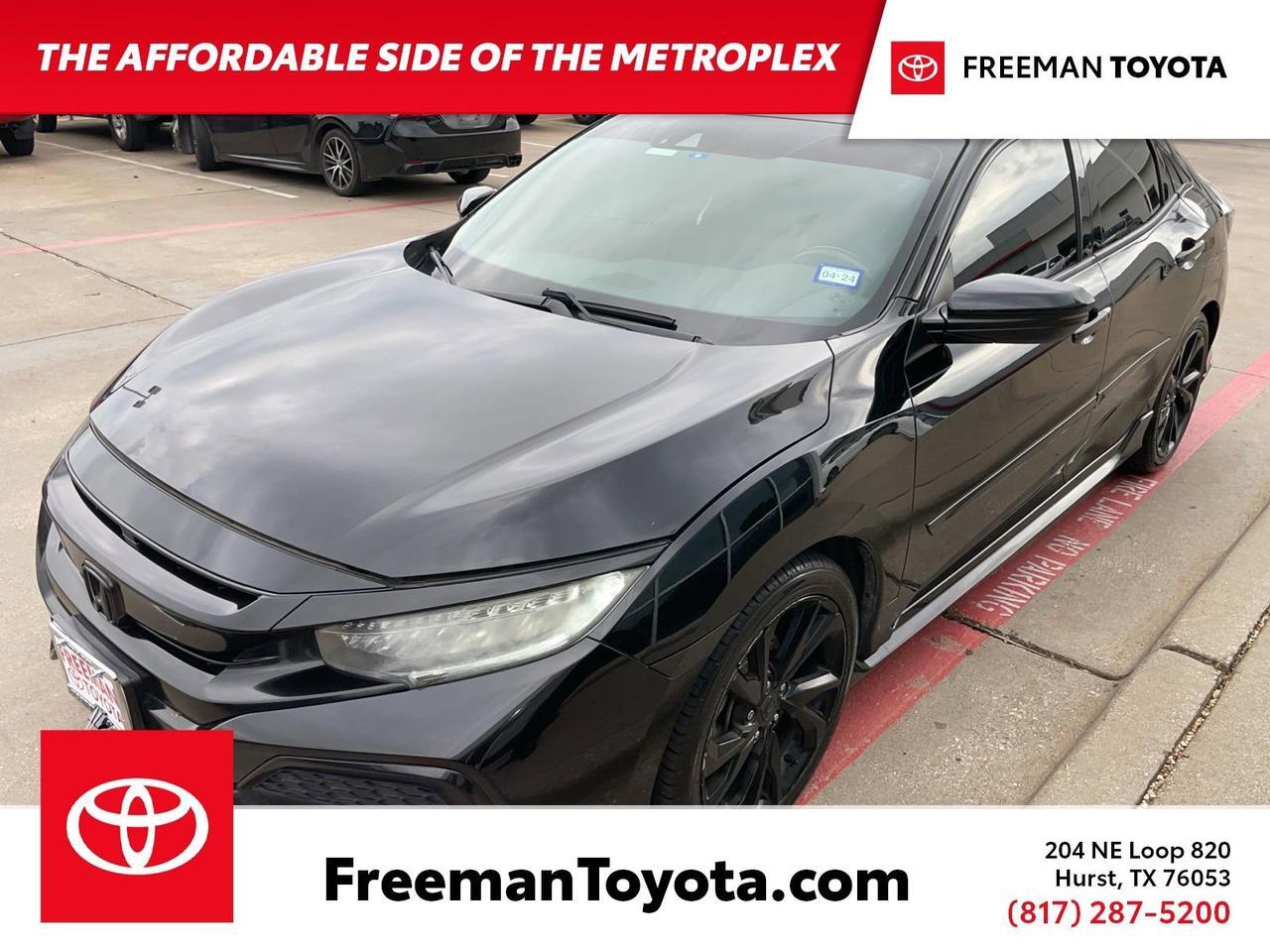 2019 Honda Civic Hatchback Sport Touring Hurst TX