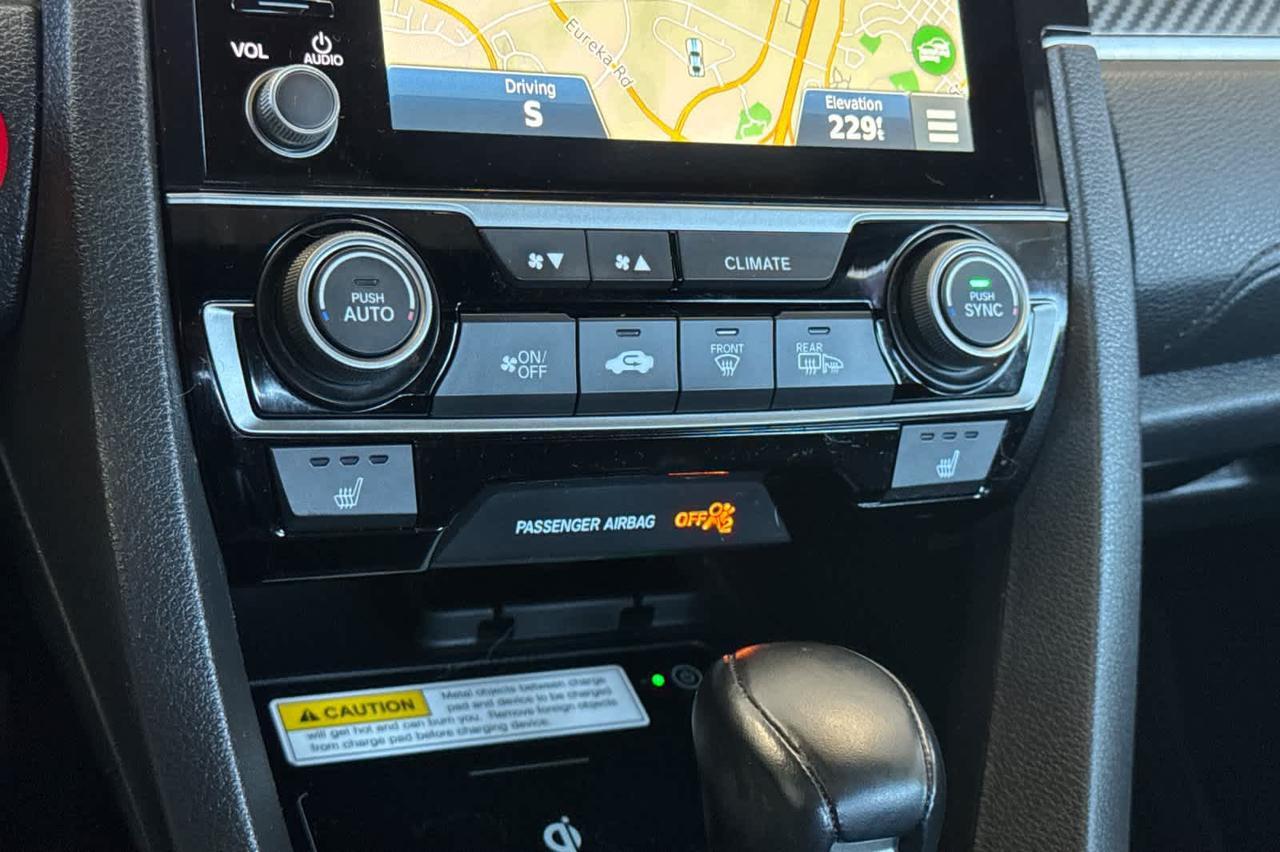 2019 Honda Civic Hatchback Sport Touring Roseville CA