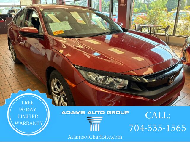 2019 Honda Civic LX Honda Sensing Sedan CVT