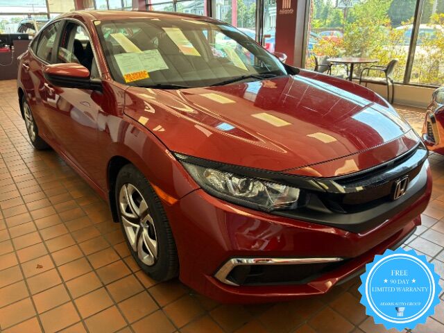 2019 Honda Civic LX Honda Sensing Sedan CVT