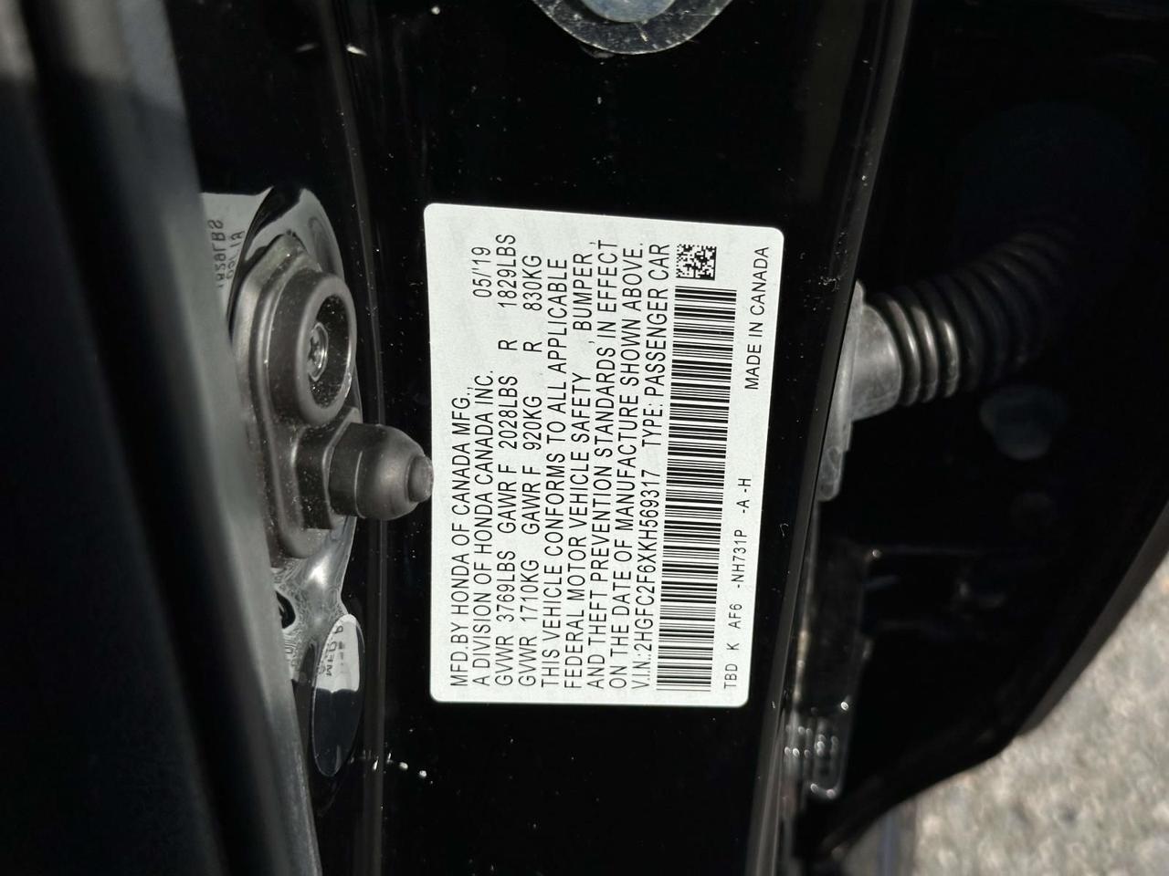 2019 Honda Civic LX Alexandria VA