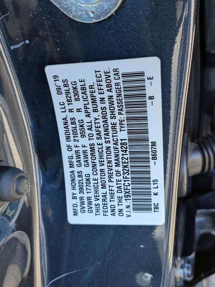 2019 Honda Civic Sedan EX Roseville CA
